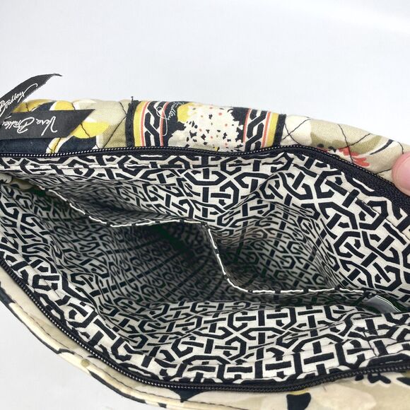 Vera Bradley Hipster Mailbag Crossbody Bag Purse & Zip Around Wallet DOGWOOD - Picture 7 of 16